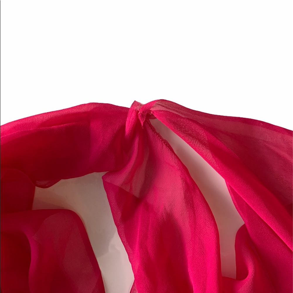 Bathing-suit cover up in silk chiffon size Small - Picture 9 of 9